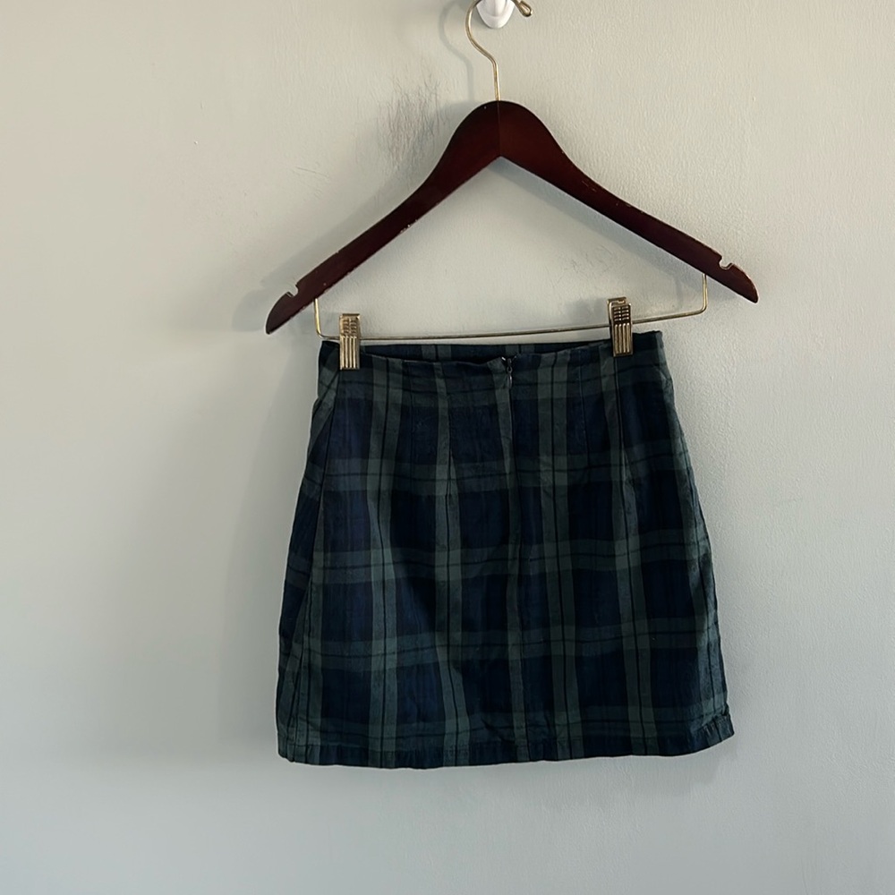 Brandy Melville Plaid Mini Skirt